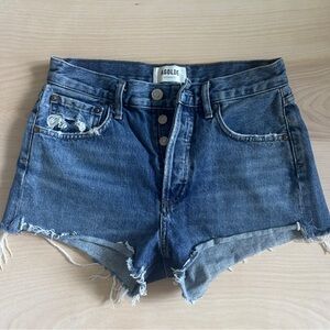 AGOLDE Parker Cut Off Shorts